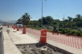 Avanza 85% la construcción de laterales en la Vía Corta