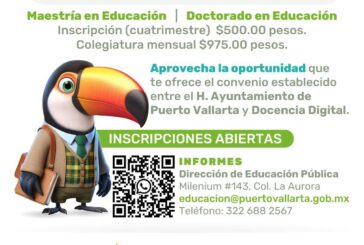 Vallartenses podrán estudiar licenciaturas y posgrados con colegiaturas accesibles
