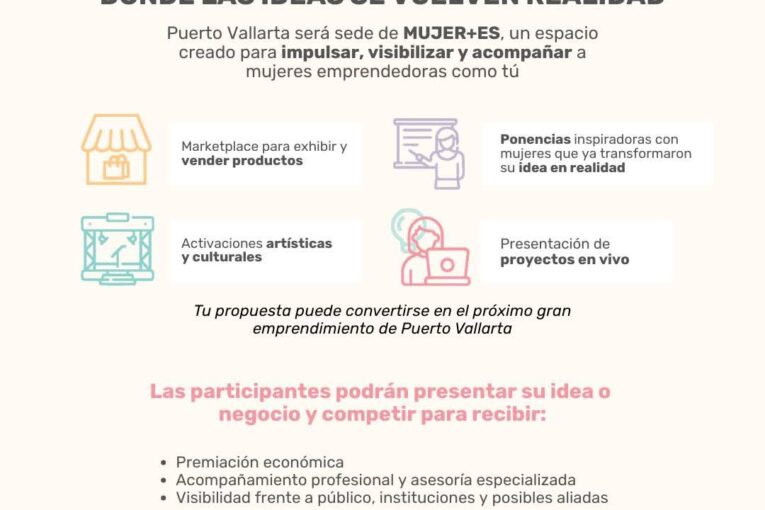 Mujer+es llega a Puerto Vallarta para impulsar el talento femenino