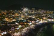 Música internacional y drones iluminaron la llegada del 2026 en Puerto Vallarta