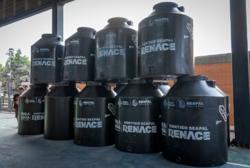 SEAPAL realiza la primera entrega de tinacos del 2026 en Volcanes