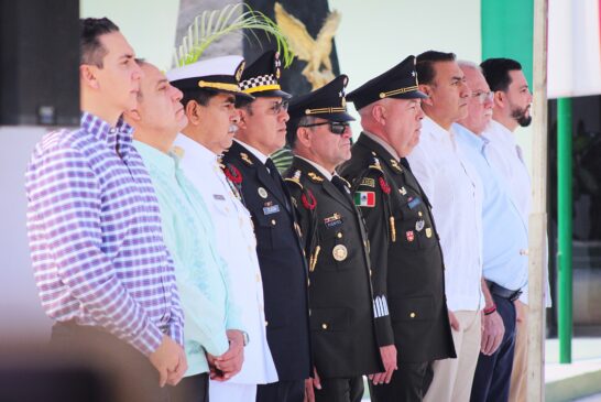 Munguía atestigua toma de protesta en la 41ª Zona Militar