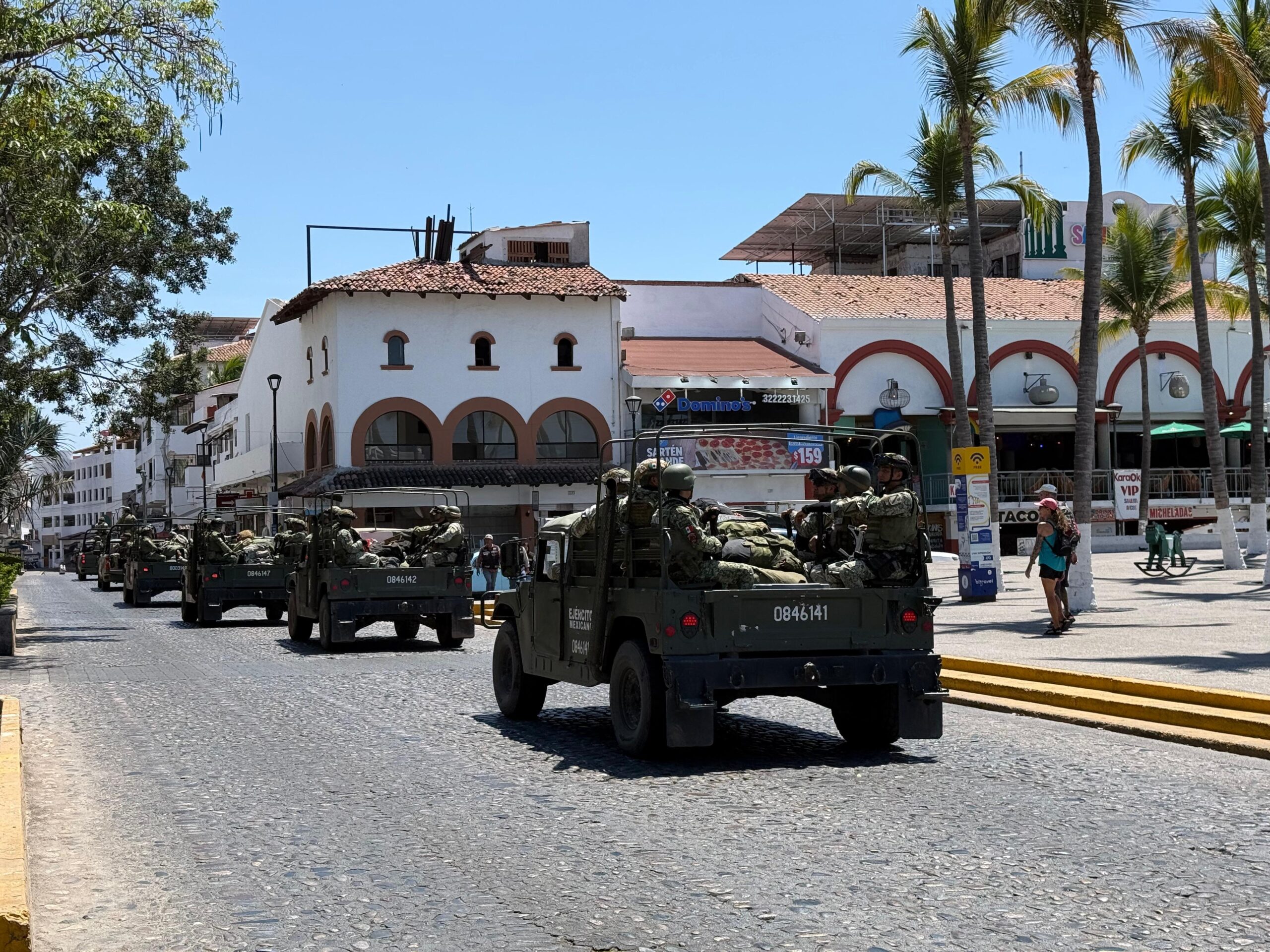Arriban 200 elementos del Ejército a Puerto Vallarta para reforzar la seguridad