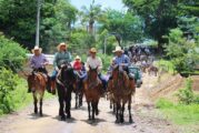 Las Palmas vive la tradicional cabalgata de las pre paseadas