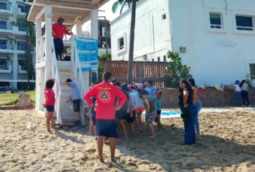 Guardavidas acercan la cultura de la prevención a la niñez vallartense