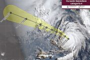 Huracán Genevieve se mantiene como categoría 4 y continúa alejándose de México