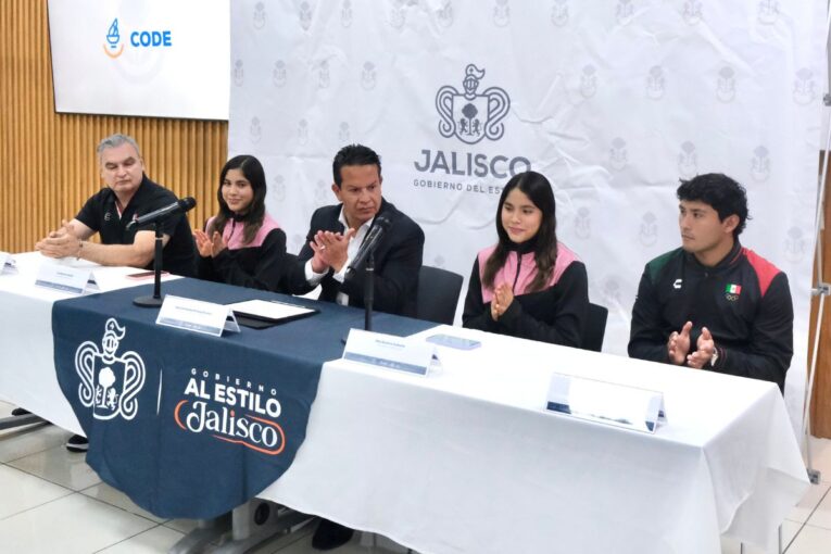 Rueda de prensa sobre la Copa Jalisco de Clavados