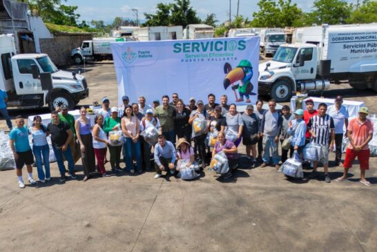 Personal de Aseo Público recibe nuevos uniformes y equipo de trabajo