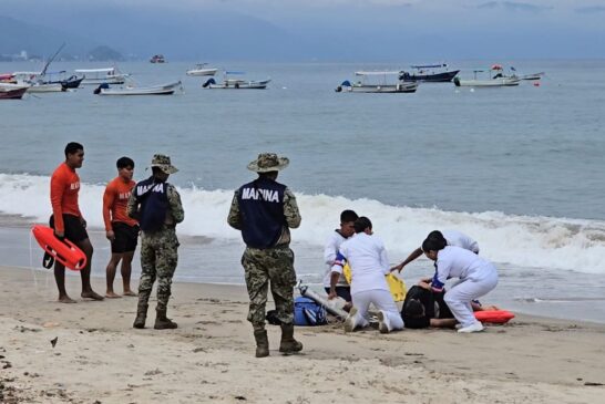 SEMAR realiza simulacro de rescate marítimo en Puerto Vallarta; hay operativo por el verano 2026