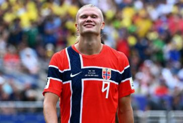Padre de Haaland arremete contra el árbitro tras la eliminación de Noruega