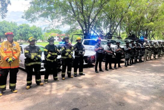 Se suma PC Vallarta a simulacro estatal de seguridad