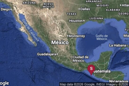 Fuerte sismo de 7.4 activa alerta de tsunami en costas de Chiapas y Oaxaca