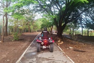 Es continúa la vigilancia en el Parque Lineal por la Policía Municipal