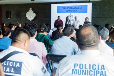 Participan servidores públicos en la Caravana Anticorrupción