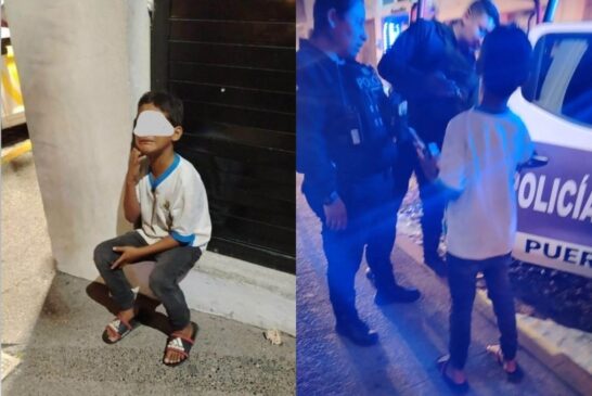 Menor de 9 años se extravía en Vallarta y es localizado de madrugada por policías