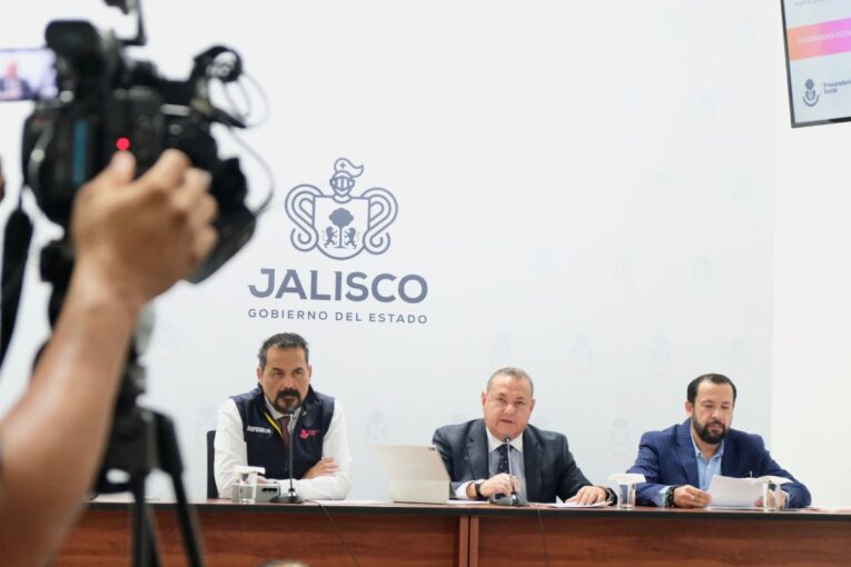 Autoridades de la Procuraduría Social de Jalisco
