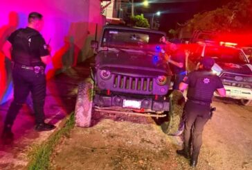 Recuperan Jeep Wrangler reportado como robado en la colonia Emiliano Zapata