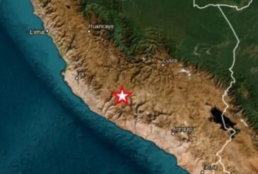 Sismo de magnitud 7.2 sorprende a habitantes del sur de Perú