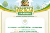 ¡Gobierno de Vallarta ofrecerá transporte gratis para estudiantes de comunidades rurales!