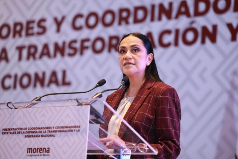 Ariadna Montiel, presidenta nacional de Morena