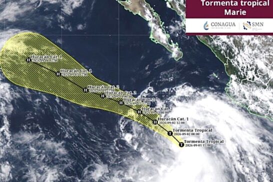 Prevén lluvias fuertes y alto oleaje en Vallarta y Tomatlán por tormenta tropical 
