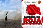 Mantienen bandera roja en todas las playas de Puerto Vallarta por fuerte oleaje