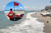 Ojo al mar: varias playas de Puerto Vallarta tienen bandera roja y morada
