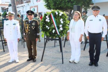 Puerto Vallarta rinde homenaje a los Héroes de Chapultepec en el 179 Aniversario de su gesta histórica