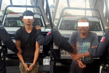 Capturan a dos sujetos con presunto “crystal” en Guadalajara