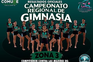 Gimnastas de Puerto Vallarta consiguen 52 medallas en Campeonato Regional Zona 3