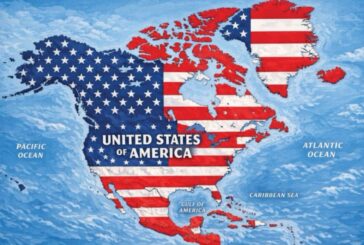 Trump incluye a México en mapa de EU y Sheinbaum responde: “somos un país libre”