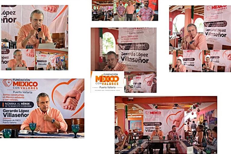 Rueda de prensa de Gerardo López sobre "Nomina tu Héroe"