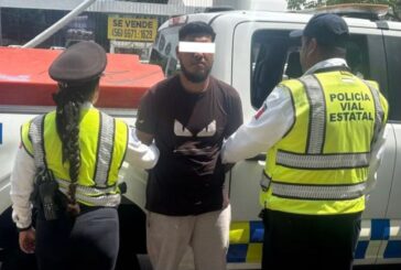En Guadalajara, detiene la Policía Vial en Providencia a presunto ‘motoladrón’