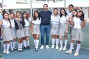 Presidente Munguía dialoga con estudiantes y personal de la Secundaria Técnica 56 para evaluar necesidades