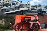 Policías aseguran camioneta y motocicleta robadas en Marina Vallarta y Ramblases