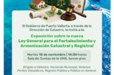 Invita Gobierno de Vallarta a exposición sobre nueva Ley Catastral