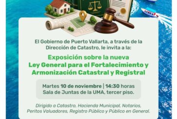 Invita Gobierno de Vallarta a exposición sobre nueva Ley Catastral