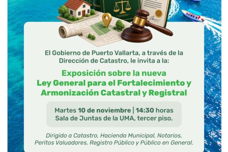 Exposición de Ley Catastral en Vallarta