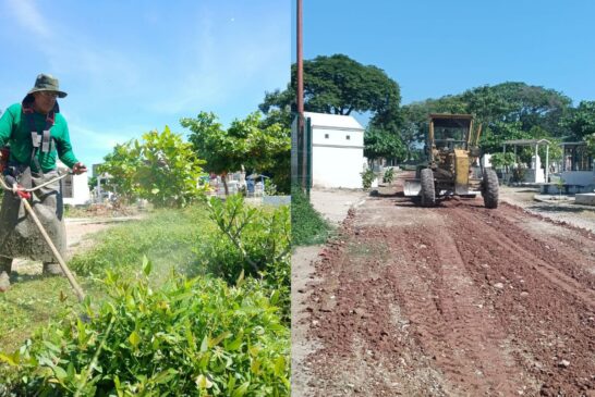 Gobierno Municipal alista panteones para recibir a más de 30 mil visitantes en Día de Muertos