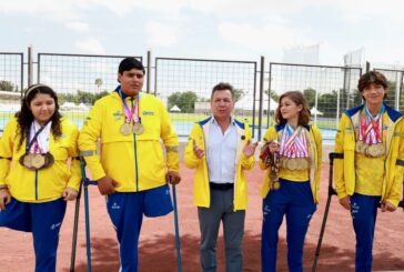 Con 261 medallas, Jalisco avanza por el campeonato 21 en la Paralimpiada; Lemus respalda a atletas