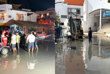 Continúa SEAPAL trabajando en tres frentes para mitigar afectaciones por marea alta y lluvias